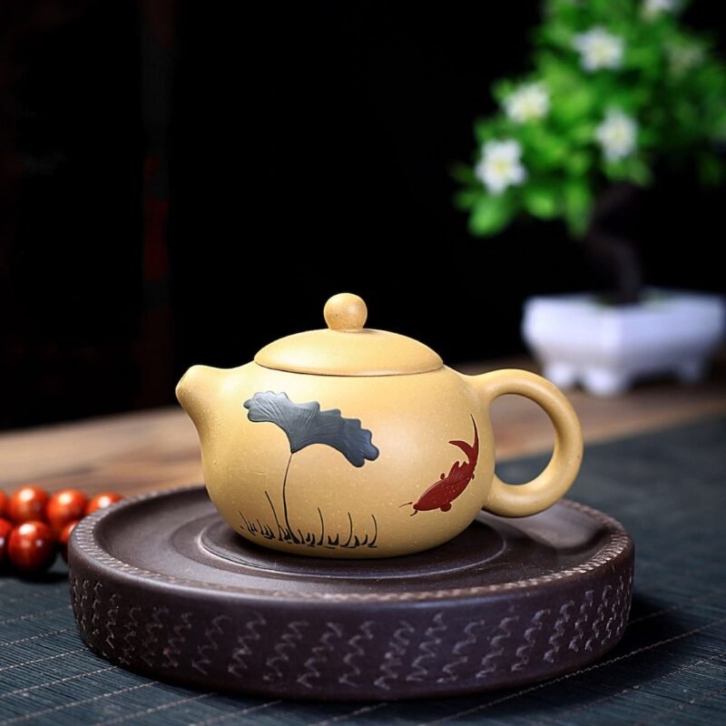 Fish Fun Xishi Teapot